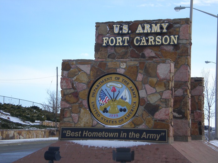 Ft Carson sign